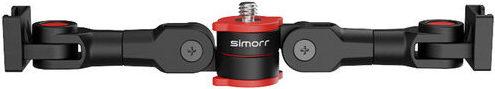 Actual product image SmallRig 3483 Simorr Dual Cold Shoe Extension Bar (Stand adapter)