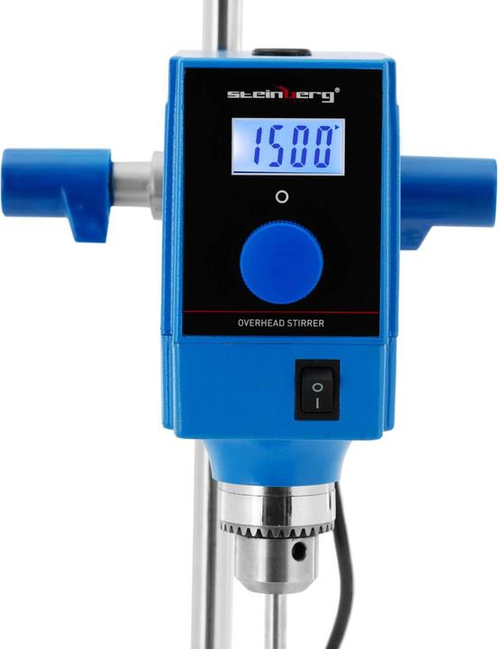 Produktbild Steinberg Laborrühre Stirrer Laborrührwerk Überkopfrührer 1500 U/min 150 L LCD-Display