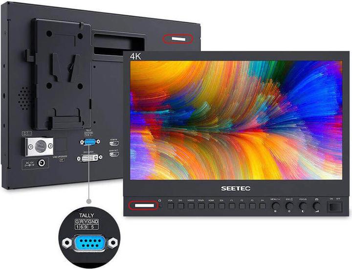Image du produit Feelworld SEETEC 13.3" Aluminum Design IPS 1920x1080 Pro Broadcast LCD Monitor with 3G SDI HDMI AV (13.30")