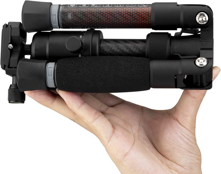Image du produit Fotopro X Aircross 1 Mini trépied en carbone noir (Matières plastiques)