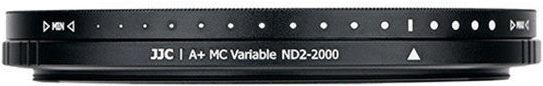 Productafbeelding JJC 40,5 mm ND2 ND2000 Variabel Neutraal Dichtheidsfilter (40.50 mm, ND / grijsfilter, 40.50 mm)