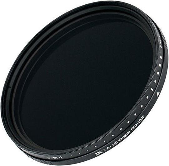 JJC 46mm ND2 ND2000 Filtre à densité neutre variable (46 mm, Filtre gris neutre, 46 mm)