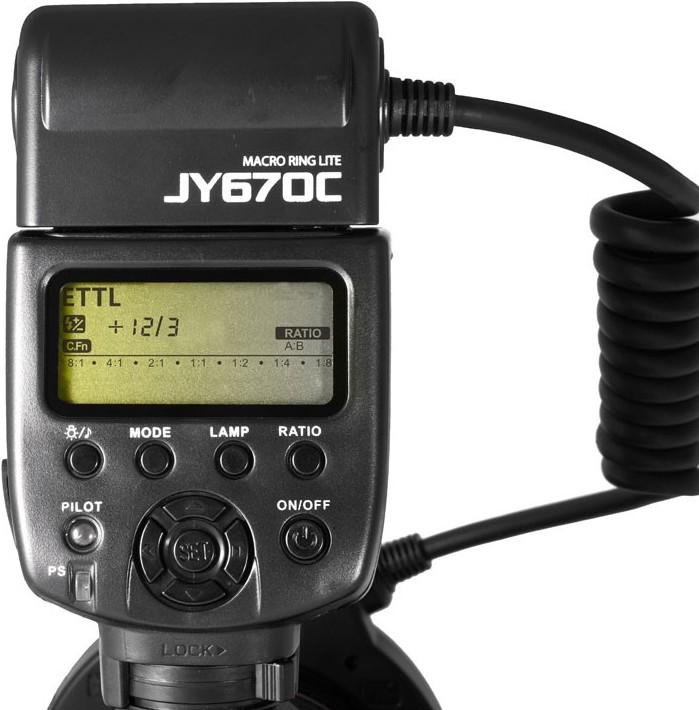 Actual product image Viltrox JY 670C Canon Ringflash (Canon)