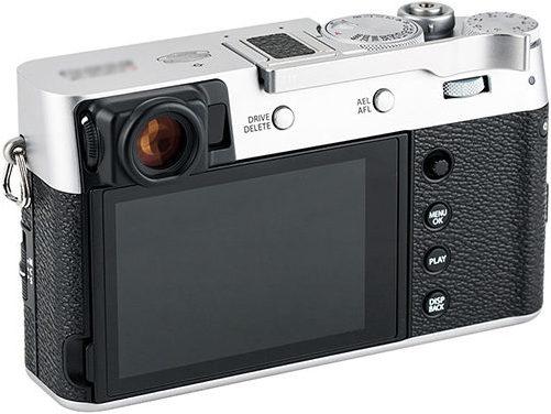Actual product image JJC TA X100V Thumbs Up Grip Zilver voor Fuji X 100V / X 100F / X E3