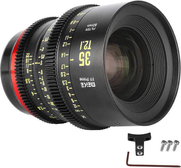 Immagine prodotto Meike MK 35 mm T2.1 FF con attacco PL (PL, Full-frame)