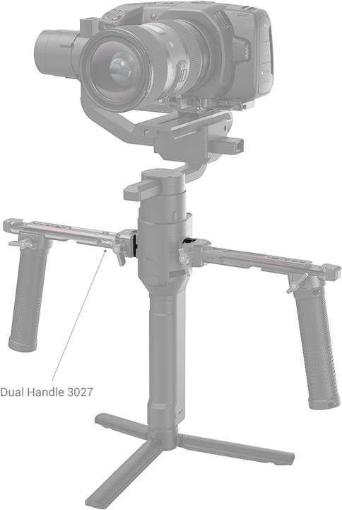 Image du produit SmallRig 3032 NATO Rail pour DJI Ronin S / SC (Support de gimbal)