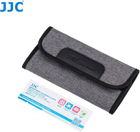 Immagine prodotto JJC La custodia per filtri FP K4S Grey contiene 4 filtri fino a 58 mm (58 mm)