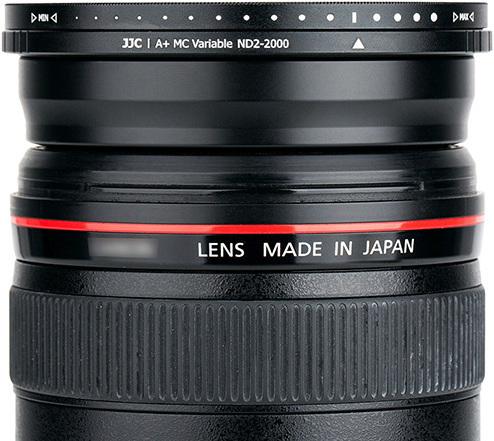 Image du produit JJC 49mm ND2 ND2000 Filtre à densité neutre variable (Filtre gris neutre)