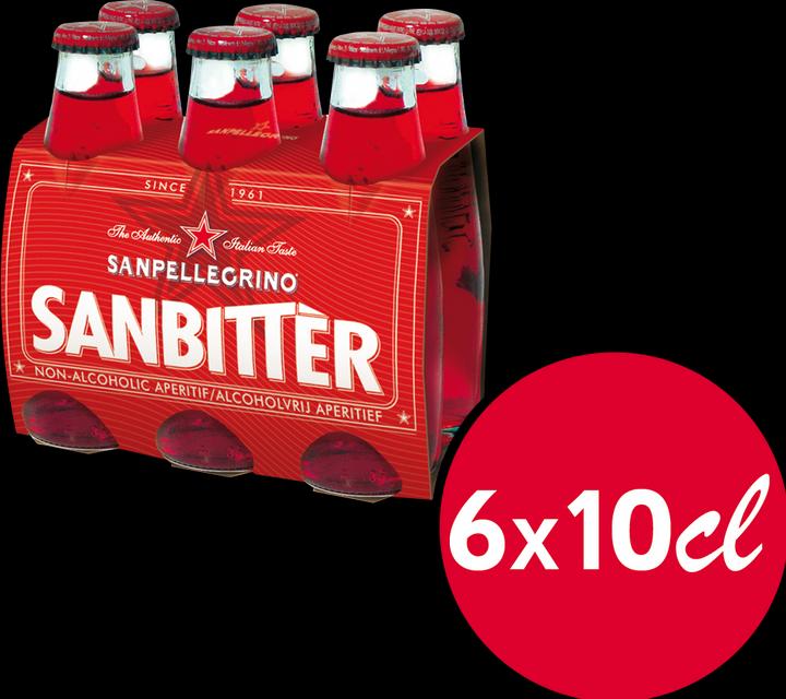 Image du produit San Pellegrino Sanbittèr (6 x 10 cl)