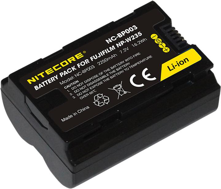 Nitecore NP-W235 Kamera Akku für Fujifilm (Kamera Akku)
