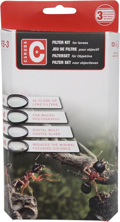 Produktbild Caruba Nahaufnahmefilter Kit 52mm (+1/+2/+4/+10) (Nahlinsen)