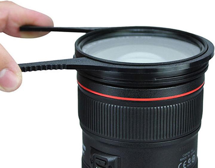 Image du produit Caruba Pince à filtre grande (82 95mm) (2 pièces) (Support de filtre obectif, 67 mm)