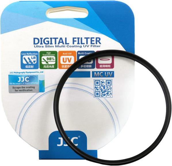 Actual product image JJC Ultra Slim MC UV Filter 49mm Black (UV filter)