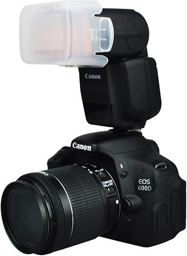 Actual product image JJC Flash Bounce Canon 430EXIII (Flash diffuser)