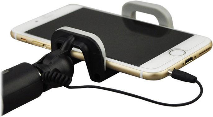 Actual product image Caruba Selfie Stick Plug & Play Pink