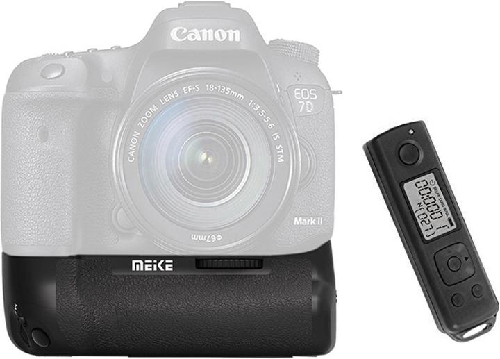Produktbild Meike Battery Grip Canon EOS 7D MKII Remote (BG E16)