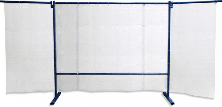 Produktbild Elmag Schweisserschutzwand 3-teilig mit Folienvorhang glasklar