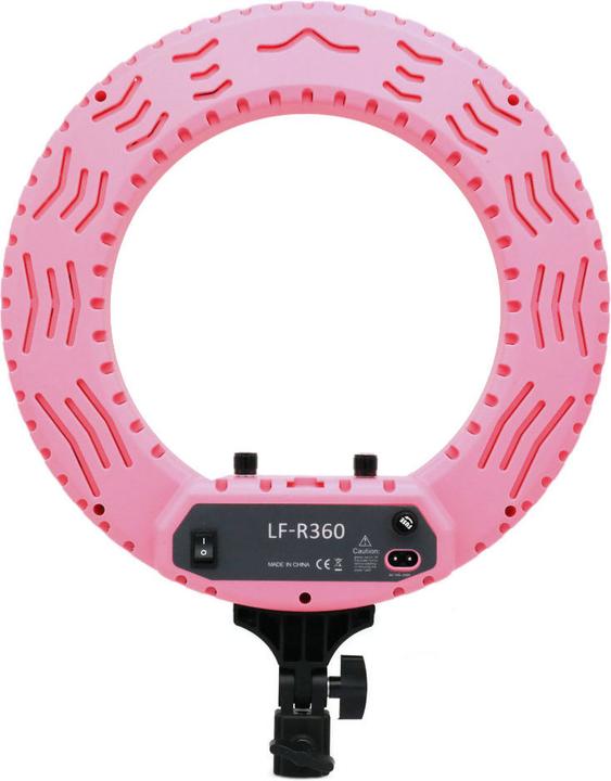 Image du produit Caruba Vlogger 12 pouces rond LED, Set avec sac Rose (MENZ) (éclairage annulaire)