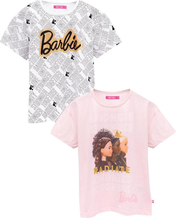Produktbild Barbie Kindness Stronger Together Unity And Love Tshirt Set Mädchen (2Erpack) (116)