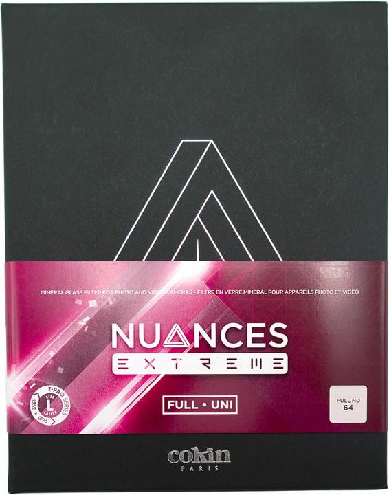 Actual product image Cokin NUANCES Extreme ND64 6 f stops Z series (Neutral density filter)