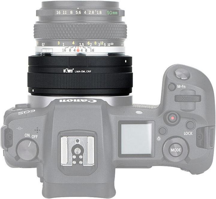 Actual product image Kiwi LMA OM CRF Lens Mount Adapter