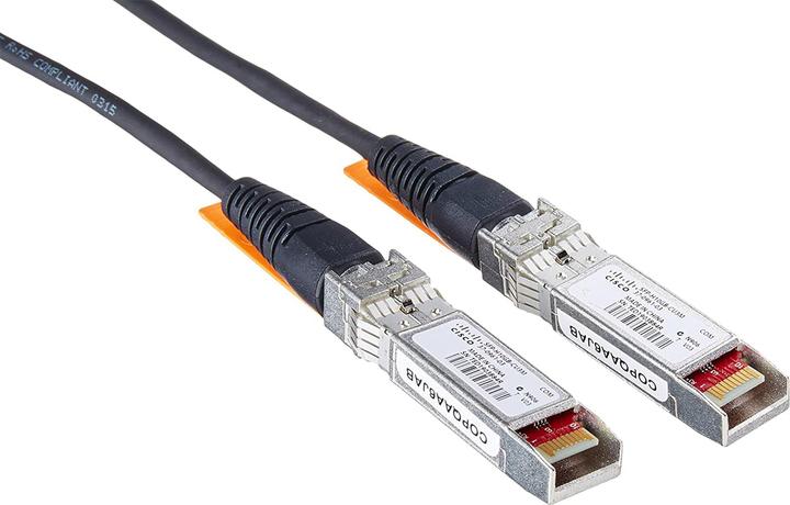 Productafbeelding Cisco 10G Direct Attach Twinax SFP+ kabel, passief, 30AWG kabelassemblage, 3 M, oranje, 5-jaar... (3 m)