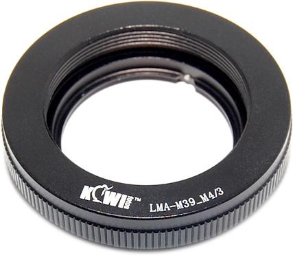 Image du produit Kiwi Adaptateur de monture d'objectif photo (M39 M4/3)