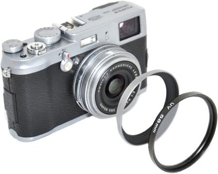Produktbild Kiwi Lens Adapter voor Fujifilm Finepix X100 58mm