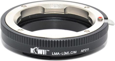 Kiwi Adapter voor lensvatting (Leica M naar Canon M)