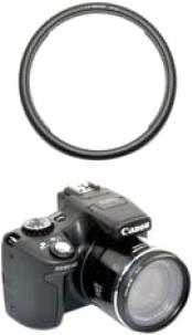 Actual product image Kiwi Lens Adapter for Canon PowerShot SX50 HS