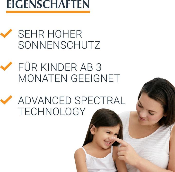 Productafbeelding Eucerin SUN KIDS Sensitive Protect Dry Touch SPF 50+ (Zonnebrandlotion, SPF 50+, 200 ml, 230 g)