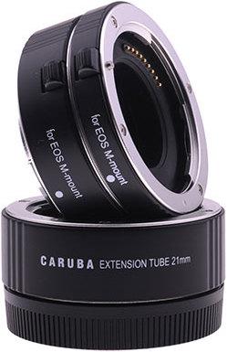 Image du produit Caruba Extension Tube Set Canon M Series Aluminium (Macro bague intermédiaire, Canon EF-M)