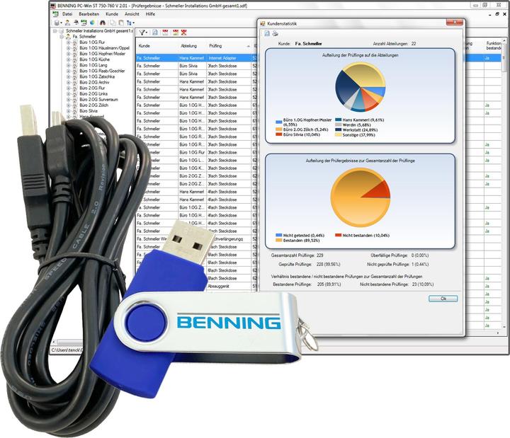 Produktbild Benning Software Software PC-W