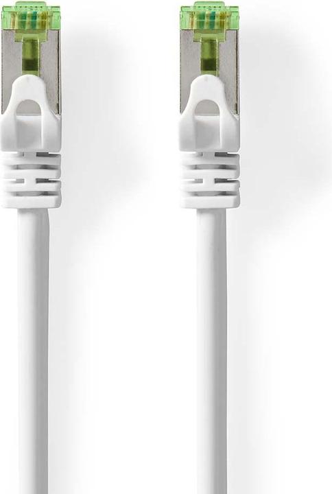 Image du produit Nedis CCGB85420WT30 Câble Cat 7 PiMF RJ45 mâle RJ45 mâle 3.00 m Rond LSZH Blanc Box (S/FTP, CAT7, 3 m)