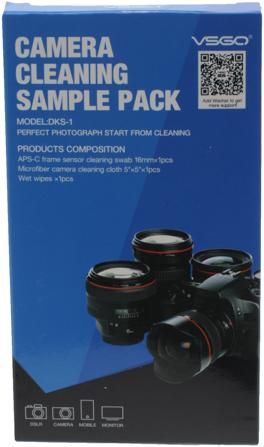 Immagine prodotto VSGO Pacchetto di campioni per la pulizia della fotocamera