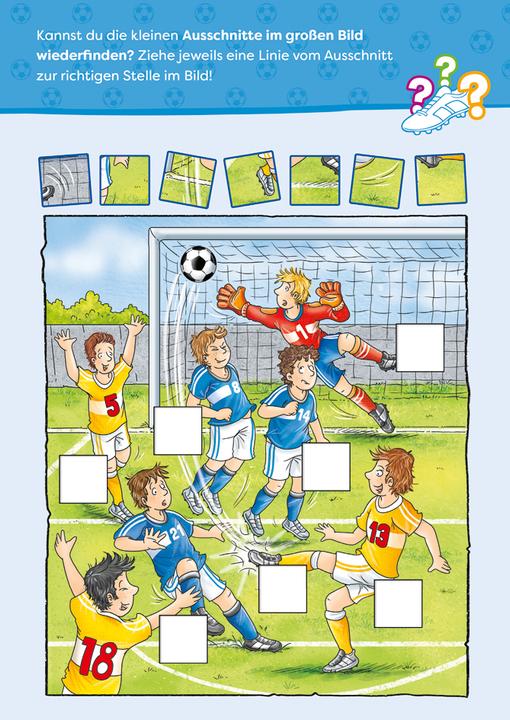 Immagine prodotto Tessloff Kicker-Rätselspass. Fussball (Tedesco, Stefan Lohr, 2022)