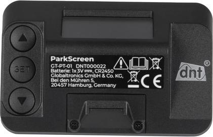 Actual product image DNT ParkScreen electronic parking disc