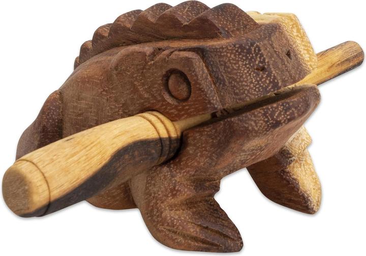 Actual product image Betzold Musik Frog guiro with mallet