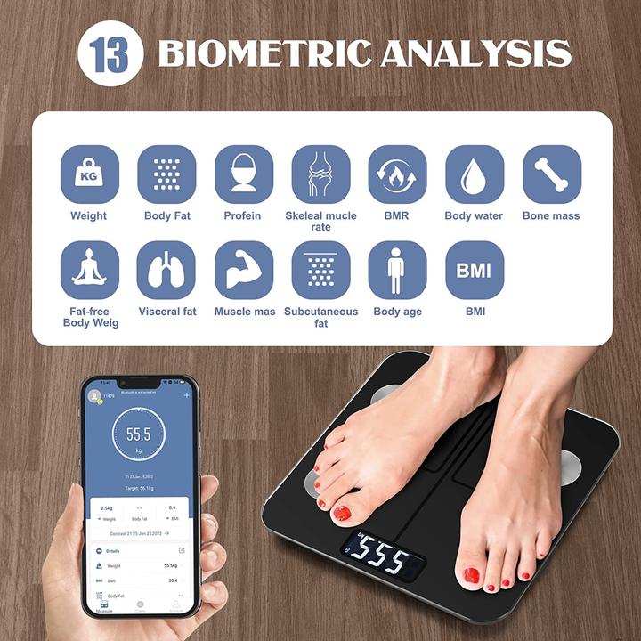 Produktbild Eebbl Körperfettanalyse (180 kg)