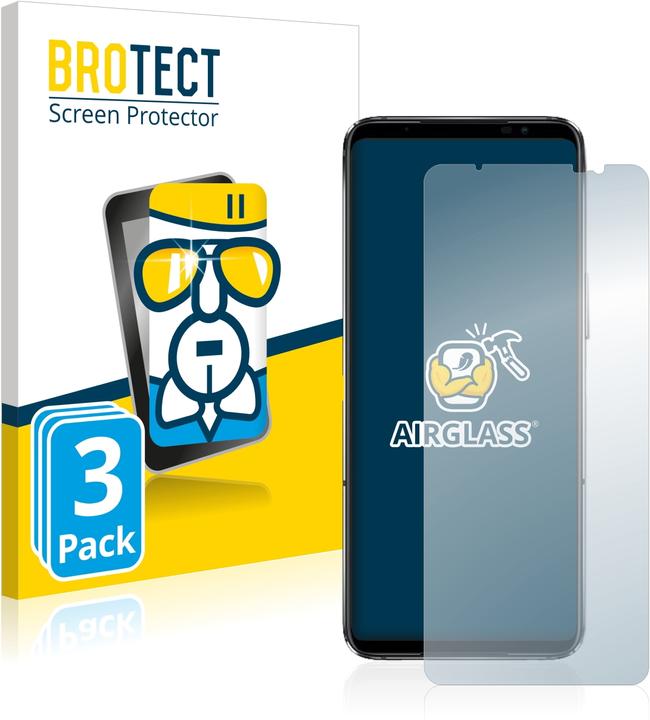Image du produit BROTECT AirGlass Verre (3 pièce(s), Asus ROG Phone 6D Ultimate)
