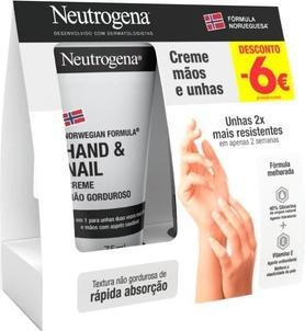Actual product image Neutrogena Hand And Nail Cream 2x75ml Special Price (150 ml)