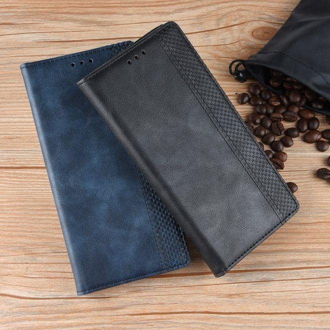 Produktbild MU Style Vintage Style Leder Bookcover Hülle (Honor 20 Lite)