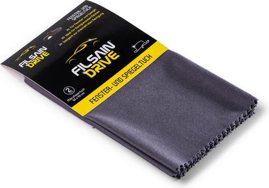Immagine prodotto Webstar Panno per vetri e specchietti dell'auto nero 50 x 40 cm (2 pz.)