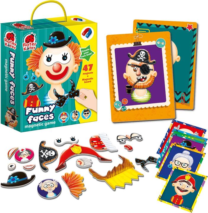 Gioco magnete facce divertenti