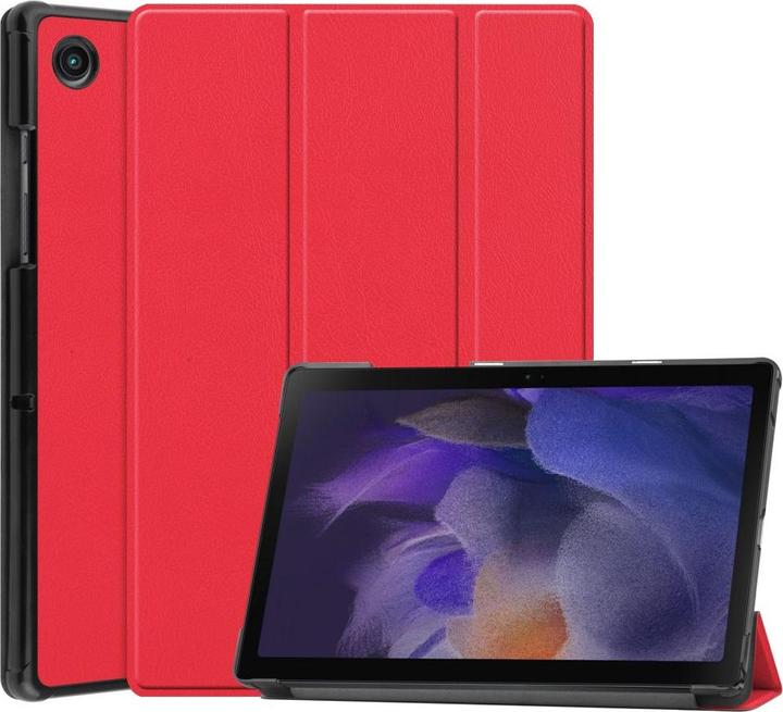 Actual product image Cover-Discount Galaxy Tab A8 10.5 - Tri-fold Smart Case red (Galaxy Tab A8)