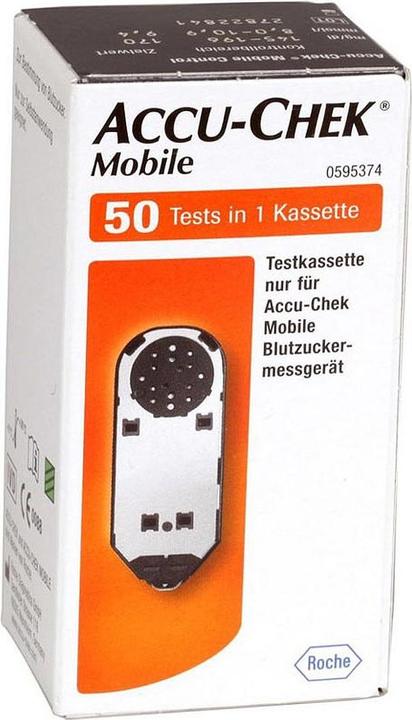 Image du produit Accu-Chek Cassettes de test pour Accu-Check Mobile (Bandelette réactive)