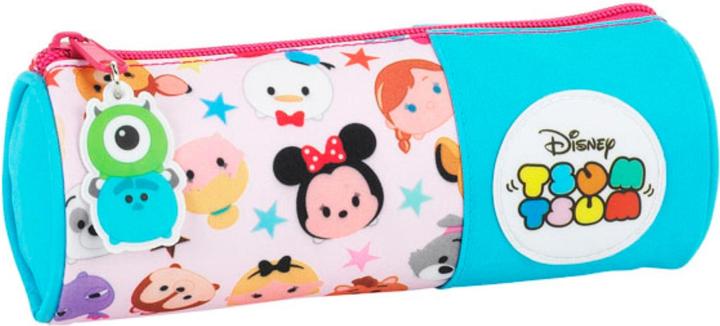 Actual product image Disney Girls Official Tsum Tsum Barrel Pencil Case