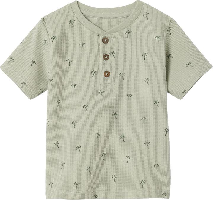 Produktbild Vertbaudet Bio-Kollektion: Baby T-Shirt aus Waffelpikee mit Palmen (74)