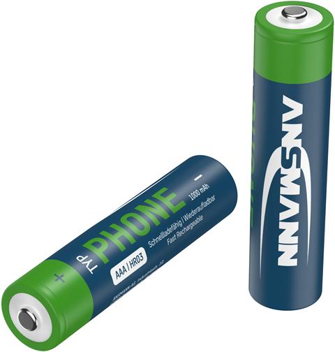 Actual product image Ansmann LR03/AAA/Micro 1000mAh Blister of 2 (2 pcs., AAA)