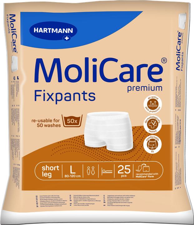 MoliCare Premium Fixpants pantaloni a gamba corta per l'incontinenza
